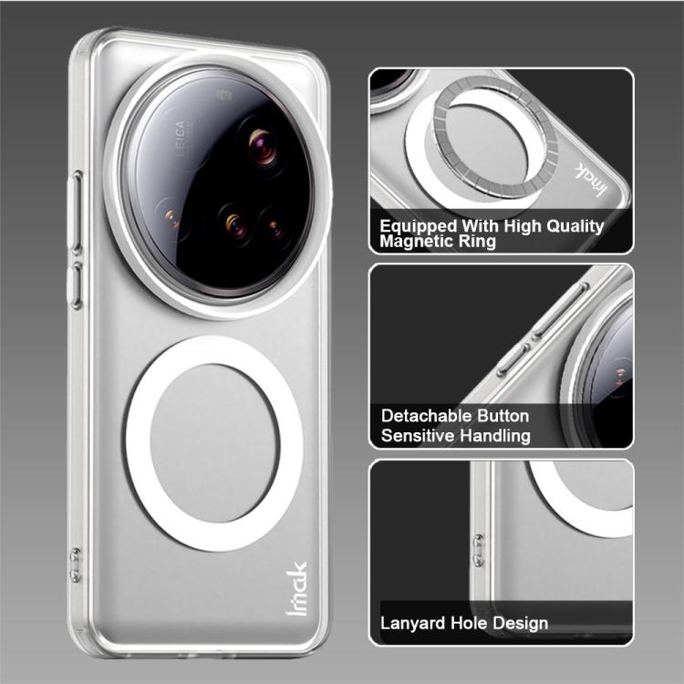 For Xiaomi 15 Ultra IMAK Candy Series Shockproof MagSafe Phone Case