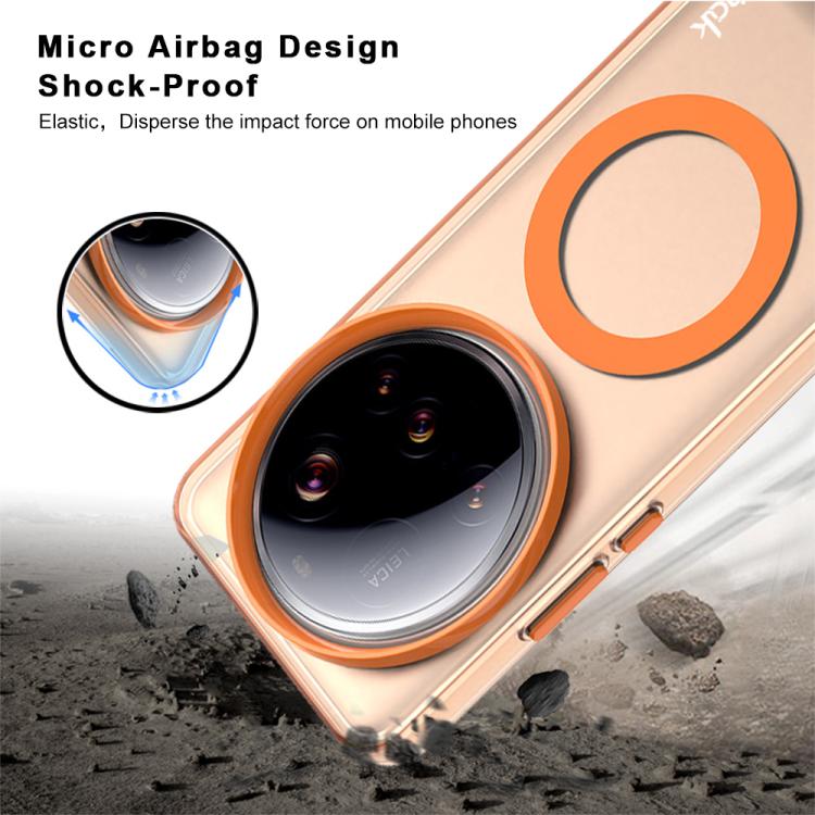 For Xiaomi 15 Ultra IMAK Candy Series Shockproof MagSafe Phone Case