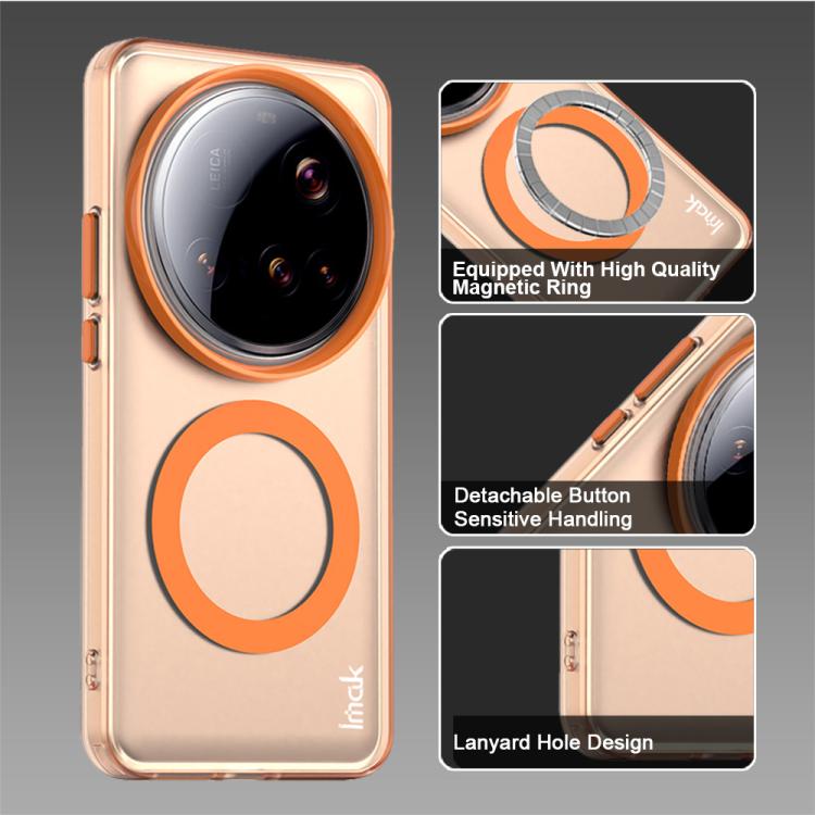 For Xiaomi 15 Ultra IMAK Candy Series Shockproof MagSafe Phone Case