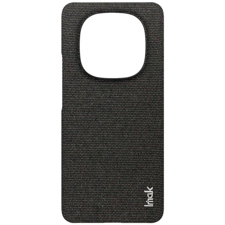 For Redmi Note 14 Pro+ 5G imak Ruiyi Series Cloth Texture PU + PC Phone Case