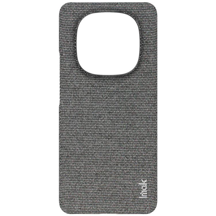 For Redmi Note 14 Pro+ 5G imak Ruiyi Series Cloth Texture PU + PC Phone Case