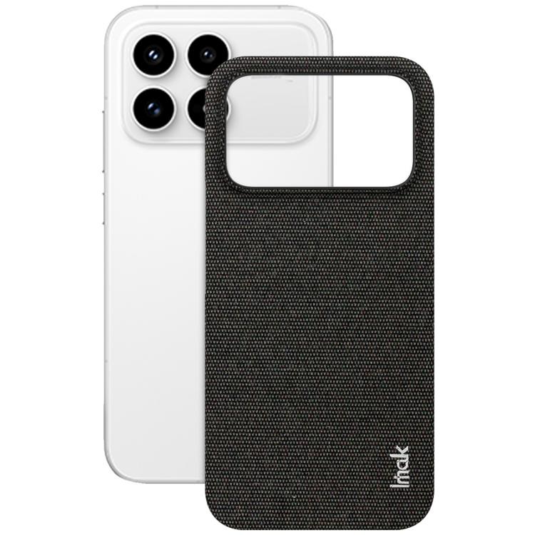 For Redmi K90/Poco F8 Pro imak Ruiyi Series Cloth Texture PU + PC Phone Case