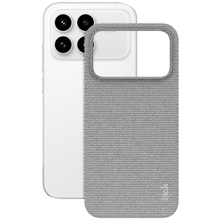 For Redmi K90/Poco F8 Pro imak Ruiyi Series Cloth Texture PU + PC Phone Case