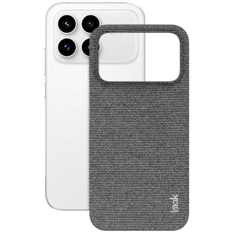 For Redmi K90/Poco F8 Pro imak Ruiyi Series Cloth Texture PU + PC Phone Case