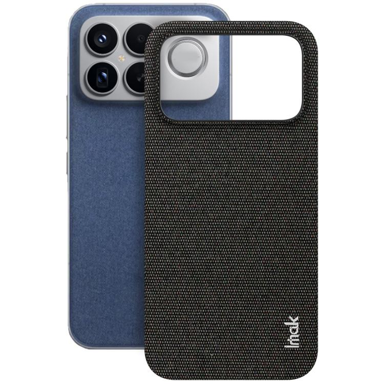 For Redmi K90 Pro Max/Poco F8 Ultra imak Ruiyi Series Cloth Texture PU + PC Phone Case