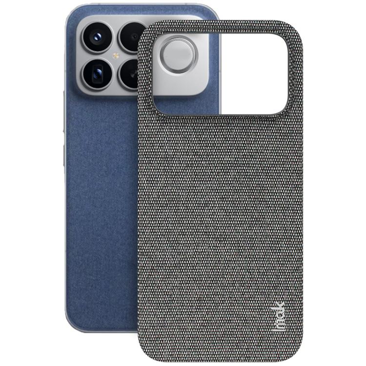For Redmi K90 Pro Max/Poco F8 Ultra imak Ruiyi Series Cloth Texture PU + PC Phone Case
