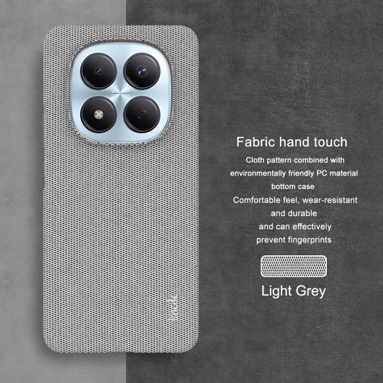 For Redmi Note 15 4G Global 164mm imak Ruiyi Series Cloth Texture PU + PC Phone Case