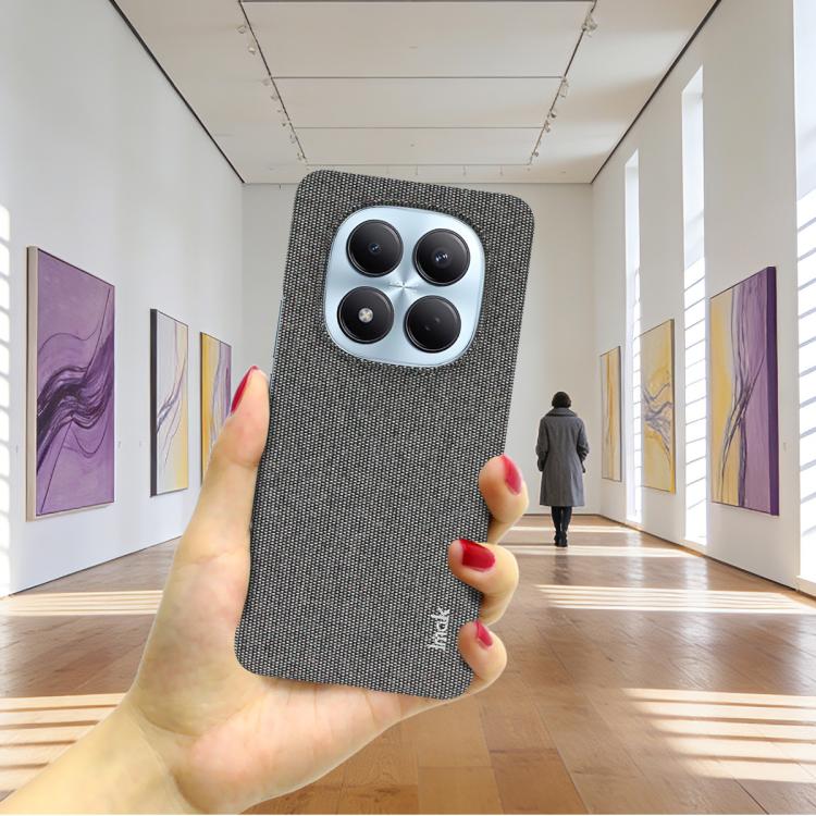For Redmi Note 15 4G Global 164mm imak Ruiyi Series Cloth Texture PU + PC Phone Case