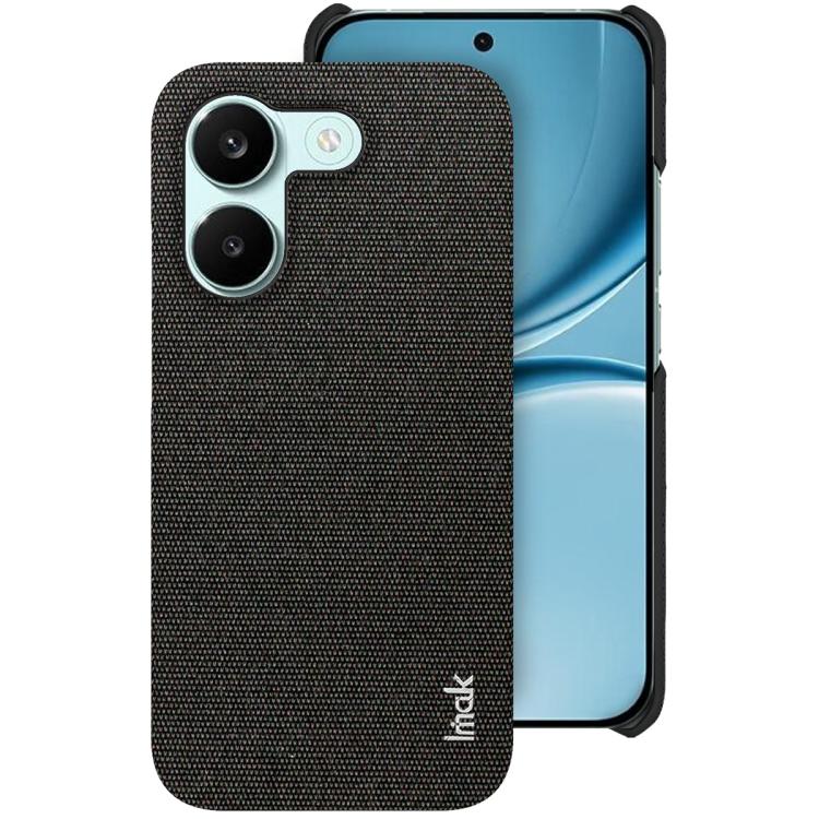 For Redmi Turbo5 5G / Poco X8 Pro 5G imak Ruiyi Series Cloth Texture PU + PC Phone Case