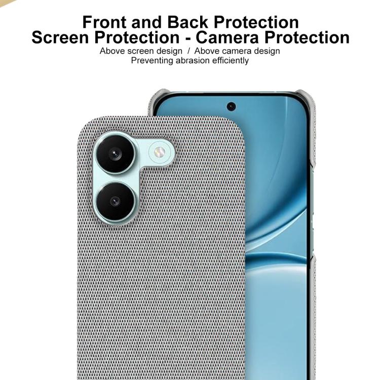 For Redmi Turbo5 5G / Poco X8 Pro 5G imak Ruiyi Series Cloth Texture PU + PC Phone Case