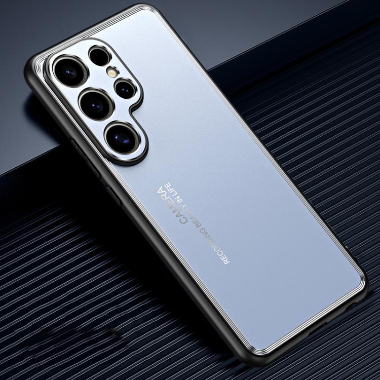 For Samsung Galaxy S25 Ultra 5G Frosted Metal Phone Case