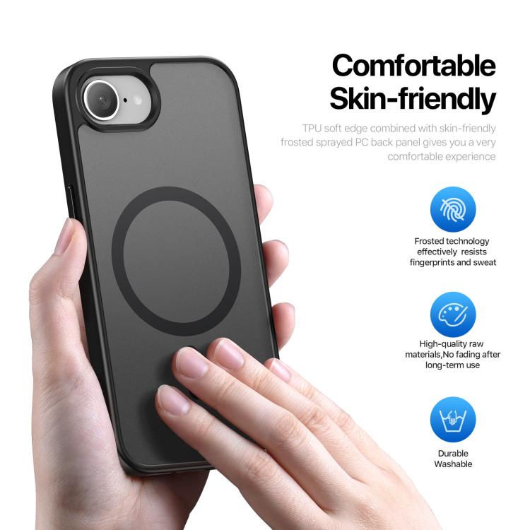 For iPhone 17e / 16e DUX DUCIS Yind Series MagSafe TPU Hybrid PC Phone Case