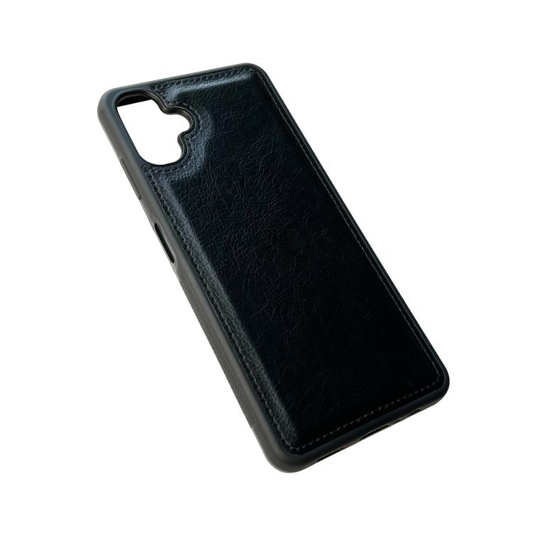 For Samsung Galaxy A06 Cowhide Texture Back Cover Phone Case