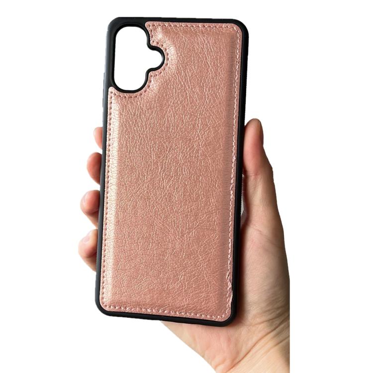For Samsung Galaxy A06 Cowhide Texture Back Cover Phone Case