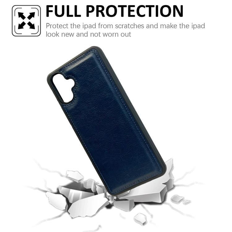 For Samsung Galaxy A06 Cowhide Texture Back Cover Phone Case