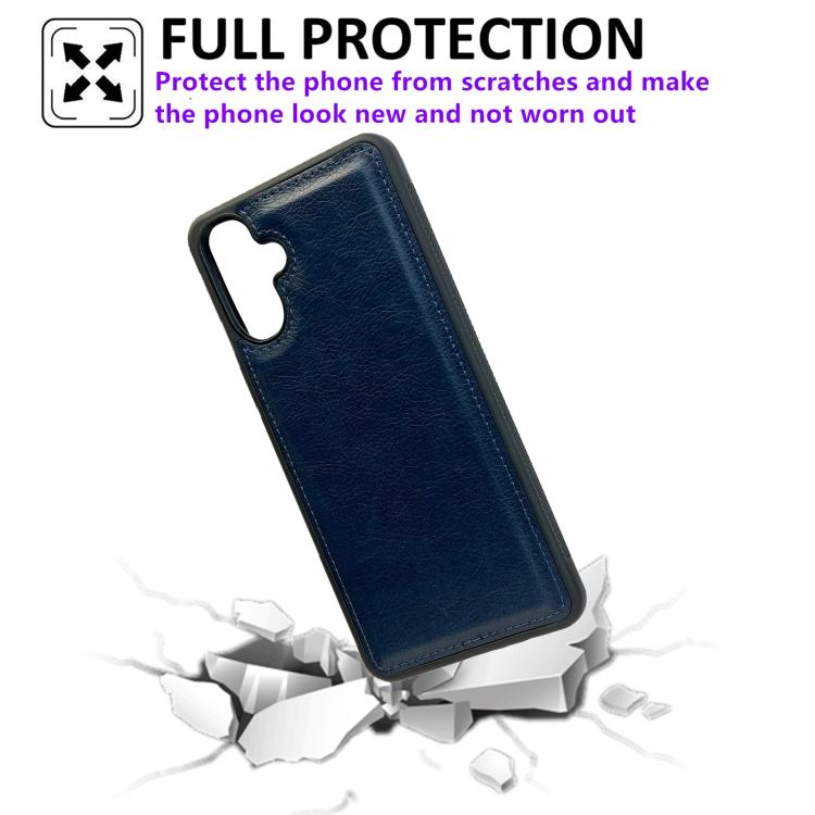 For Samsung Galaxy A56 5G Cowhide Texture Back Cover Phone Case