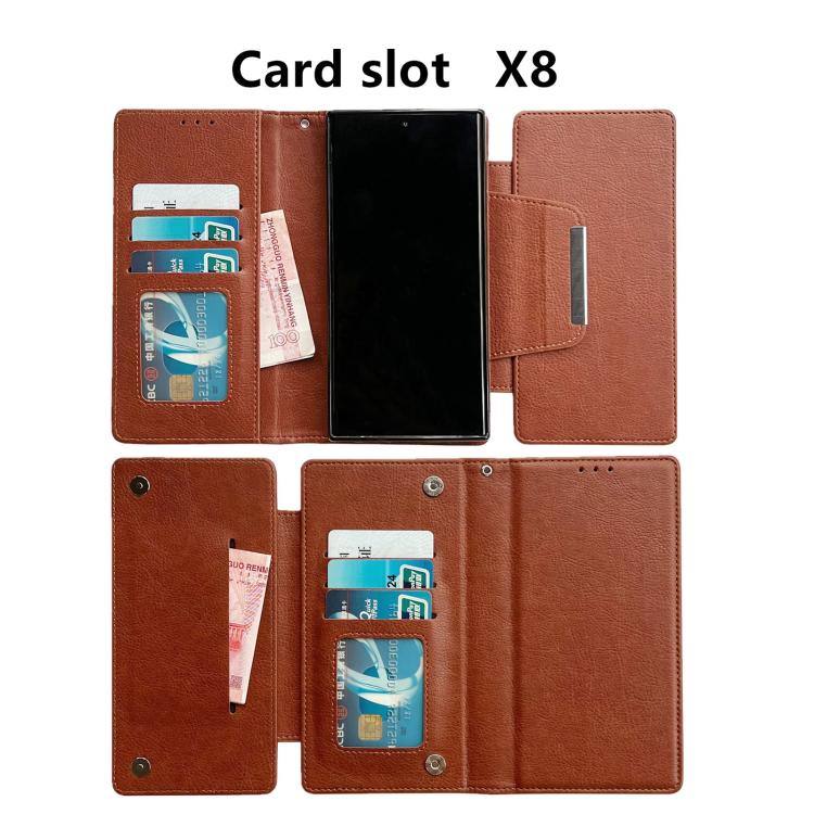 For Samsung Galaxy A06 Multifunctional 7-Card Wallet Leather Phone Case