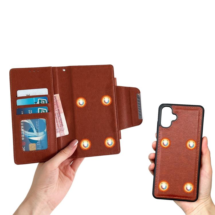For Samsung Galaxy A06 Multifunctional 7-Card Wallet Leather Phone Case