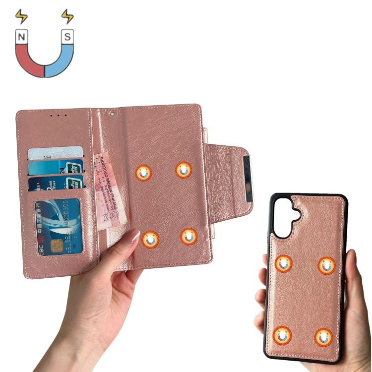 For Samsung Galaxy A26 5G Multifunctional 7-Card Wallet Leather Phone Case