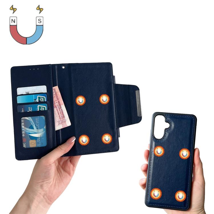 For Samsung Galaxy A26 5G Multifunctional 7-Card Wallet Leather Phone Case