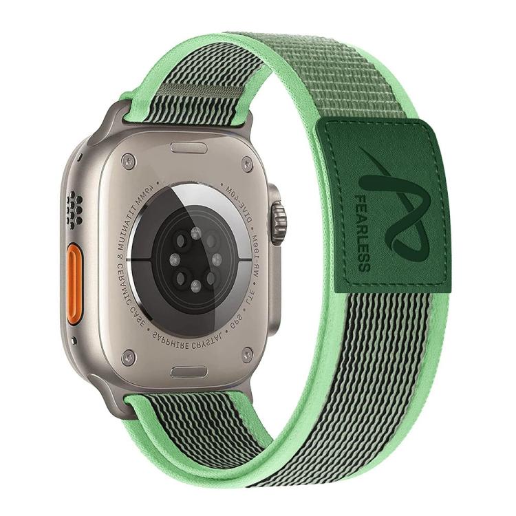 For Apple Watch 46mm / 49mm / 45mm / 44mm Fearless Trail Loop Nylon Band