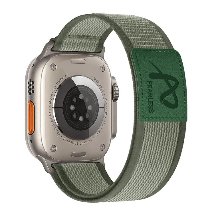 For Apple Watch 46mm / 49mm / 45mm / 44mm Fearless Trail Loop Nylon Band