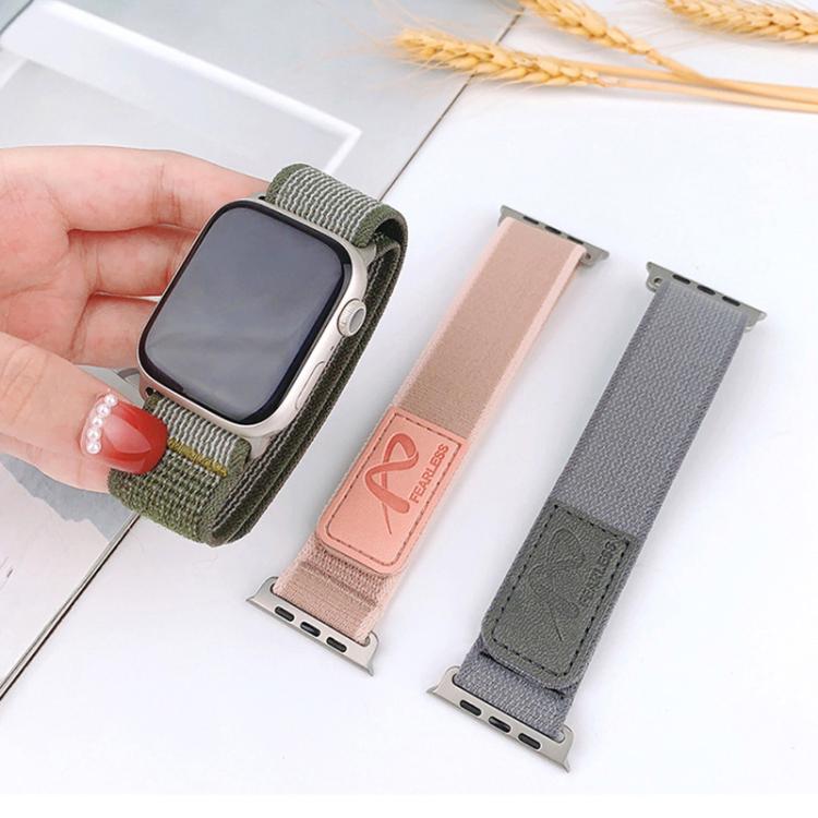 For Apple Watch 46mm / 49mm / 45mm / 44mm Fearless Trail Loop Nylon Band