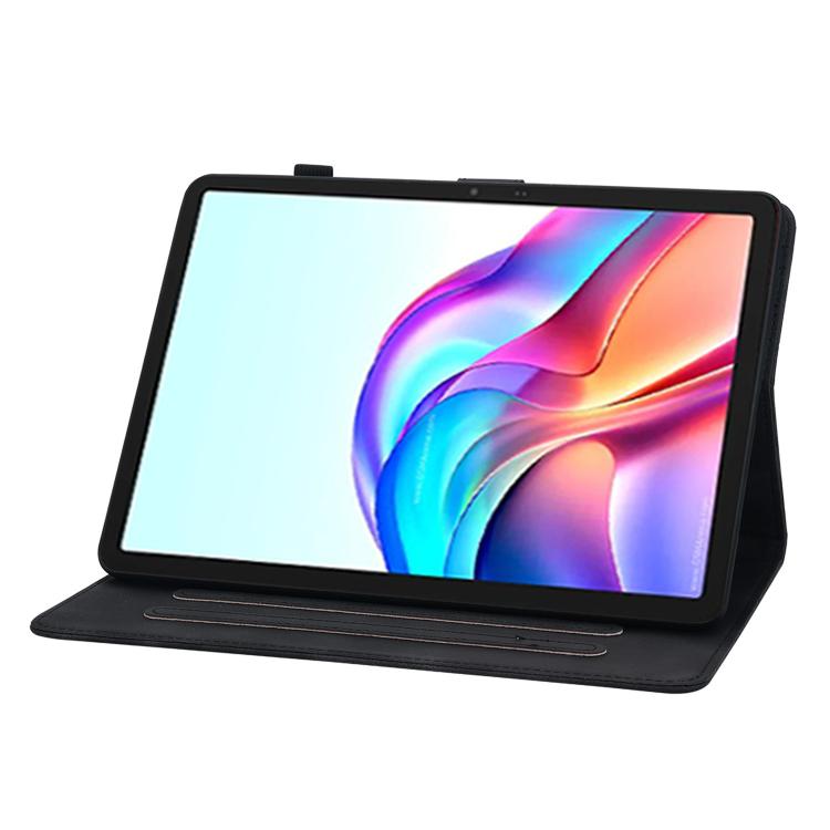 For Tecno Megapad 11 Lily Embossed Leather Tablet Case