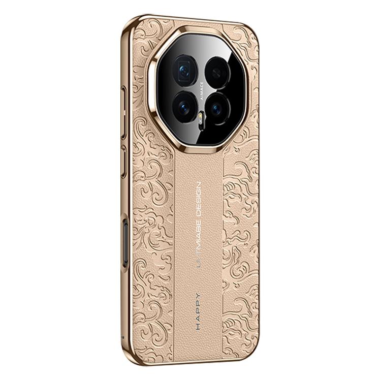 For Honor Magic8 Cloud Dragon Pattern Plain Leather PC Phone Case