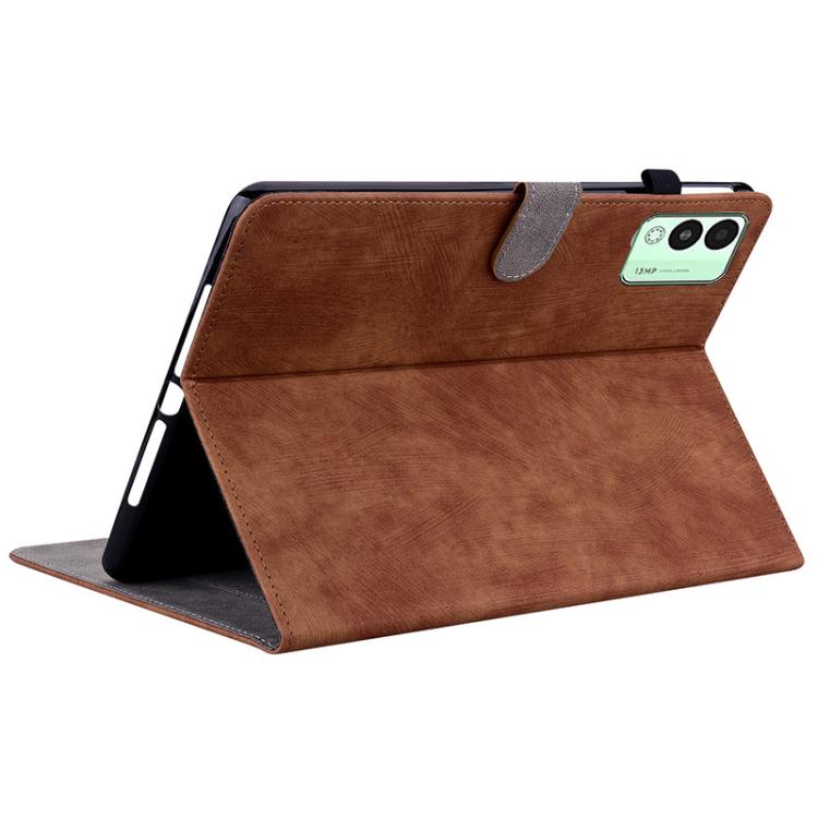 For Tecno Megapad 11 Tiger Pattern Flip Leather Tablet Case