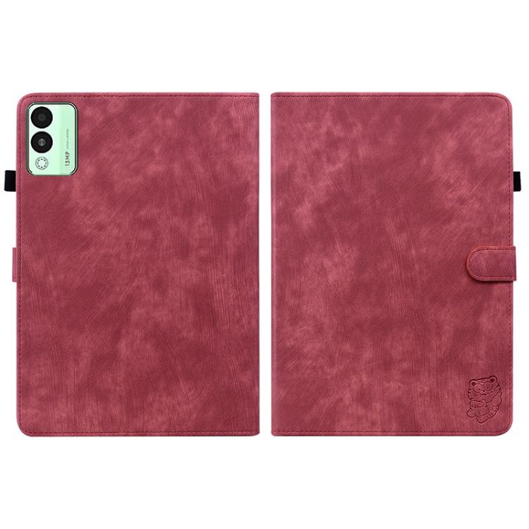 For Tecno Megapad 11 Tiger Pattern Flip Leather Tablet Case