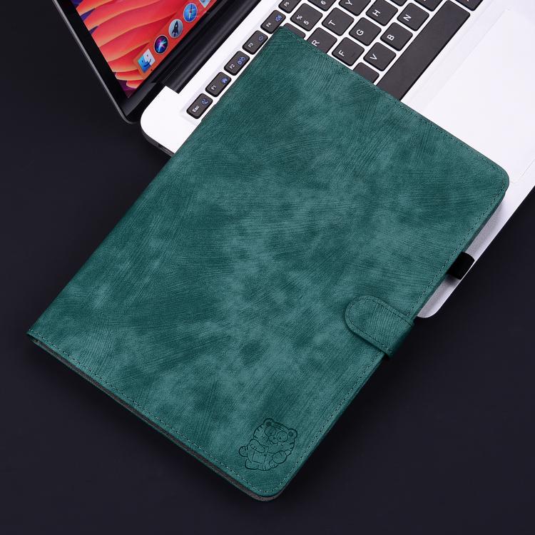 For Tecno Megapad 11 Tiger Pattern Flip Leather Tablet Case