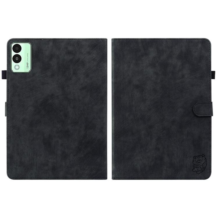 For Tecno Megapad 11 Tiger Pattern Flip Leather Tablet Case