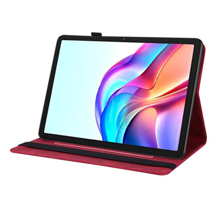 For Tecno Megapad 11 Butterfly Flower Embossed Leather Tablet Case
