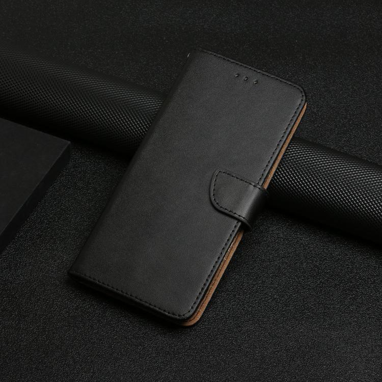 For Xiaomi Poco X7 Pro Genuine Leather Fingerprint-proof Flip Phone Case