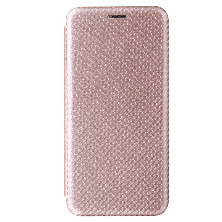 For Samsung Galaxy A41(JP Version) Carbon Fiber Texture Horizontal Flip TPU + PC + PU Leather Case with Rope & Card Slot