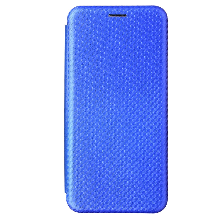 For Samsung Galaxy A41(JP Version) Carbon Fiber Texture Horizontal Flip TPU + PC + PU Leather Case with Rope & Card Slot