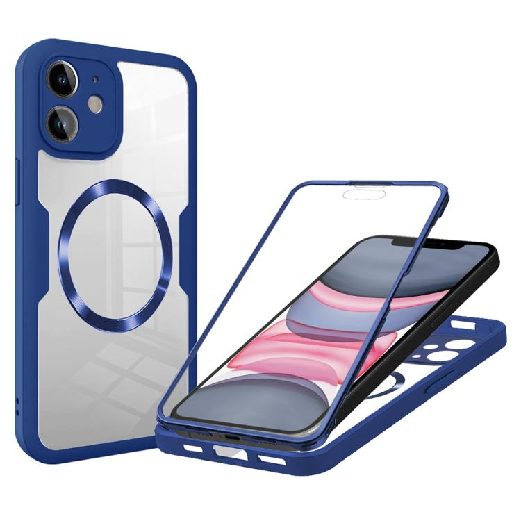 For iPhone 11 CD Texture MagSafe Phone Case