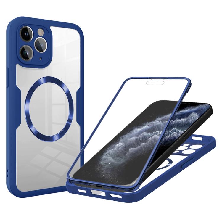 For iPhone 11 Pro CD Texture MagSafe Phone Case