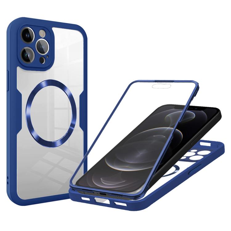 For iPhone 12 Pro CD Texture MagSafe Phone Case