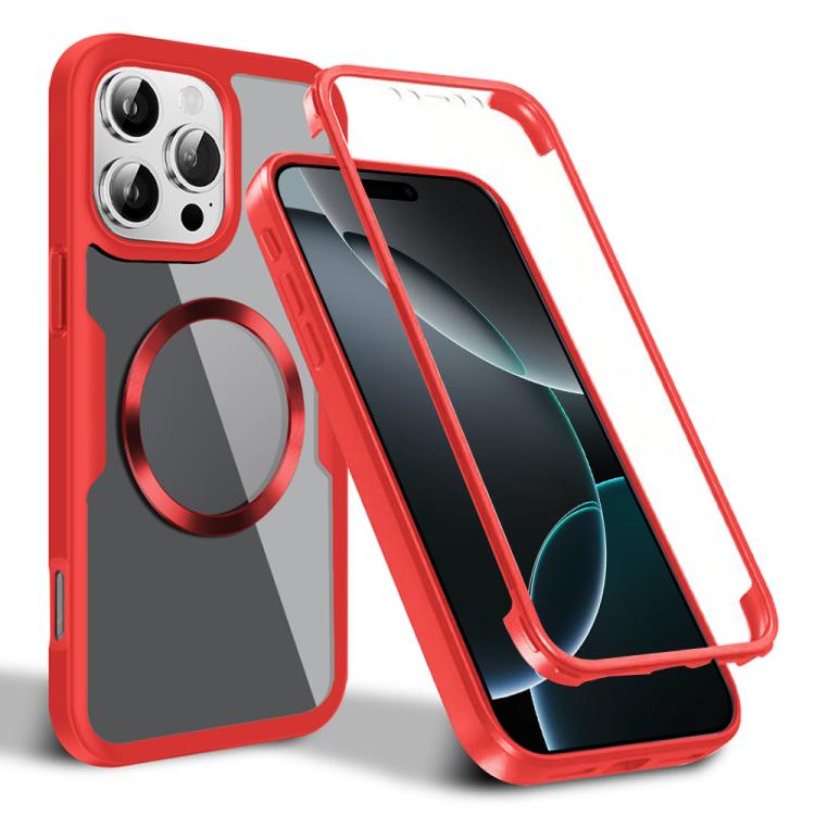 For iPhone 16 Pro CD Texture MagSafe Phone Case