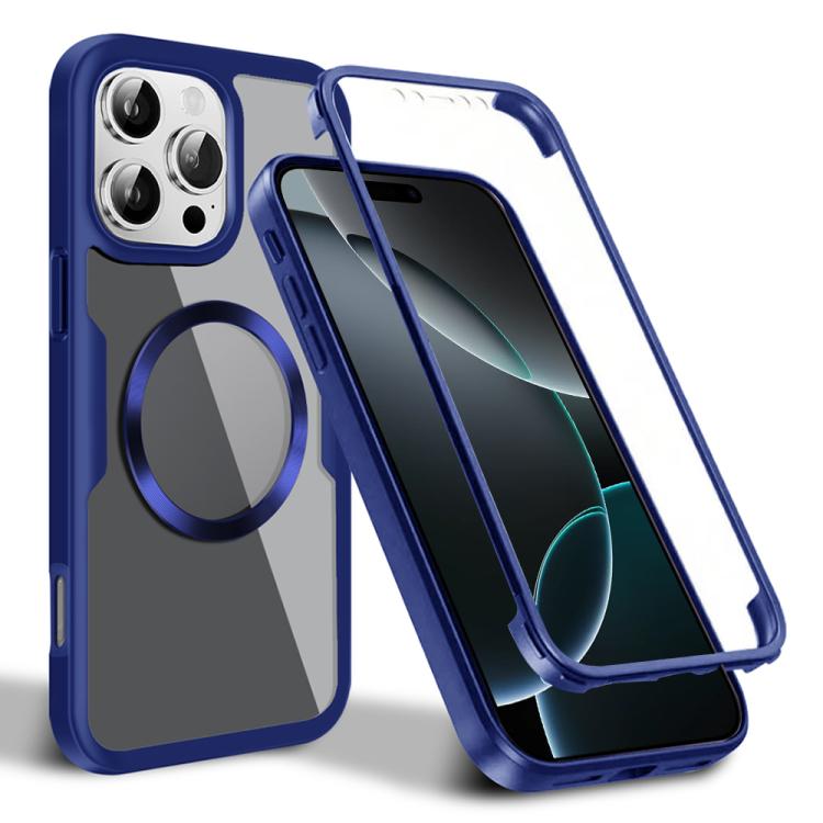For iPhone 16 Pro CD Texture MagSafe Phone Case