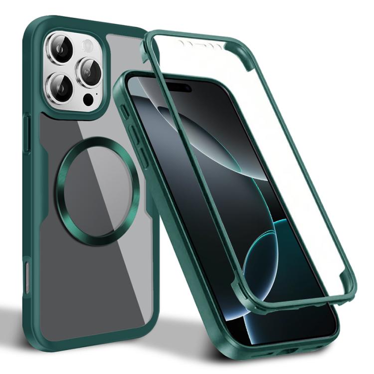 For iPhone 16 Pro CD Texture MagSafe Phone Case