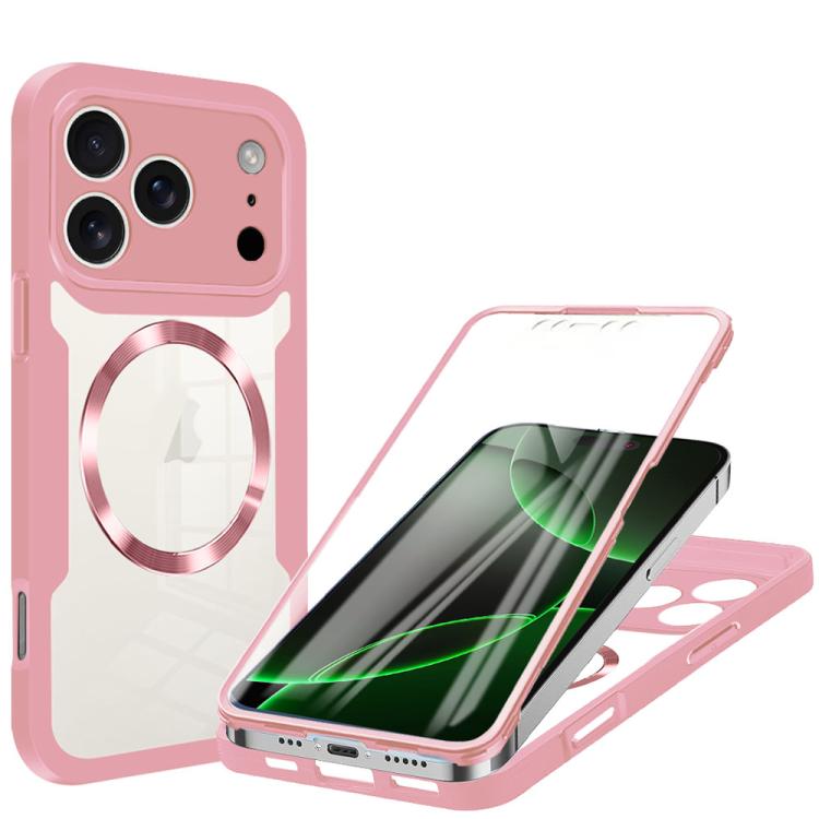 For iPhone 17 Pro Max CD Texture MagSafe Phone Case