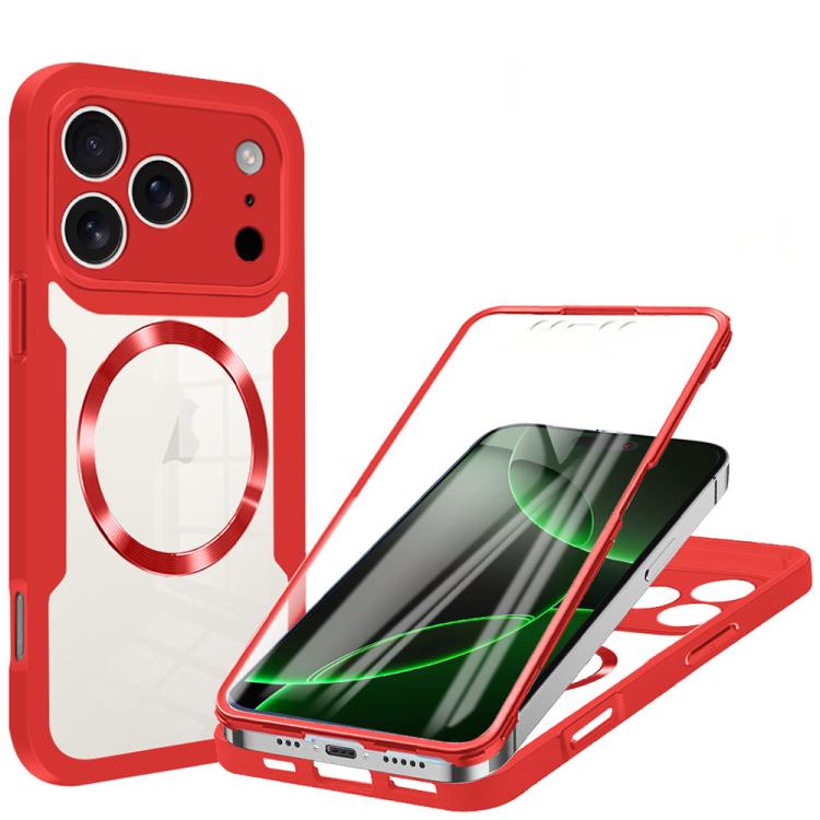 For iPhone 17 Pro CD Texture MagSafe Phone Case