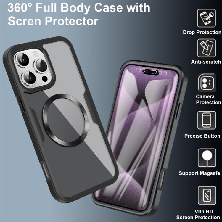 For iPhone 17 Pro CD Texture MagSafe Phone Case