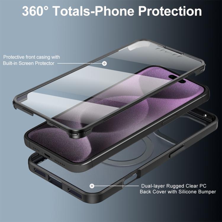 For iPhone 11 Pro Max CD Texture MagSafe Phone Case
