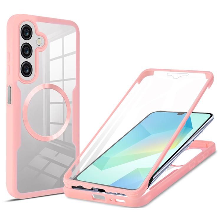 For Samsung Galaxy A16 5G CD Texture MagSafe Phone Case