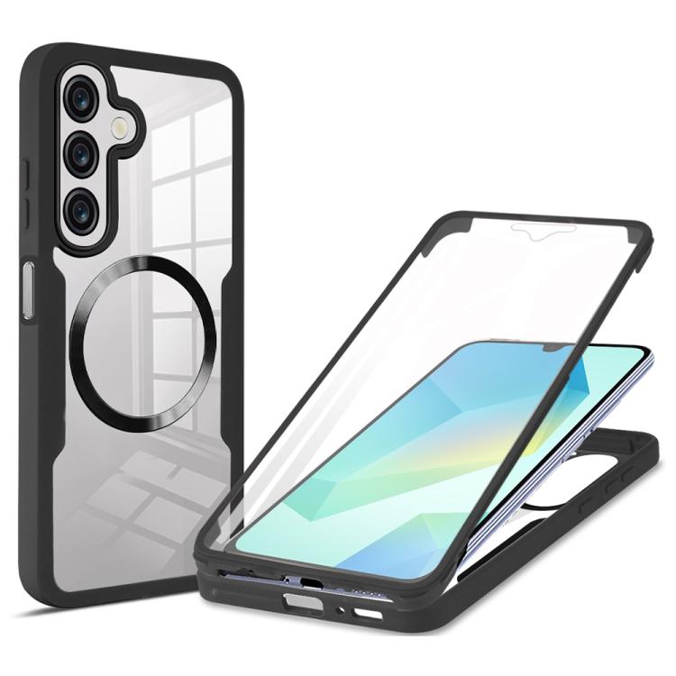 For Samsung Galaxy A16 5G CD Texture MagSafe Phone Case