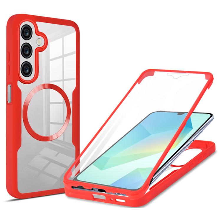 For Samsung Galaxy A16 5G CD Texture MagSafe Phone Case